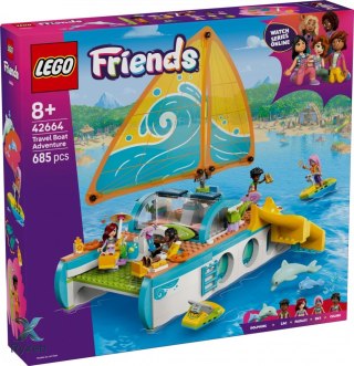 Klocki friends 42664 przygoda na łodzi LEGO