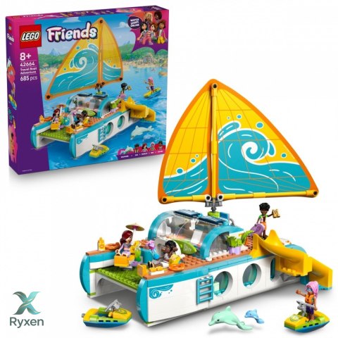Klocki friends 42664 przygoda na łodzi LEGO