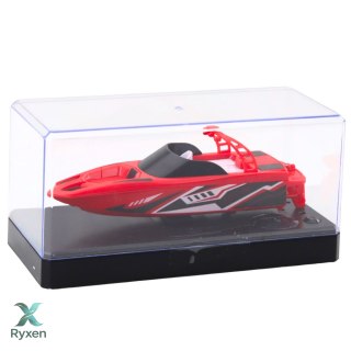 Łódź Motorówka Zdalnie Sterowana RC Biało-Czerwona 15cm LEAN TOYS