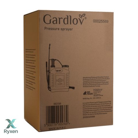 Opryskiwacz ciśnieniowy ręczny 16L Gardlov 25569 GARDLOV
