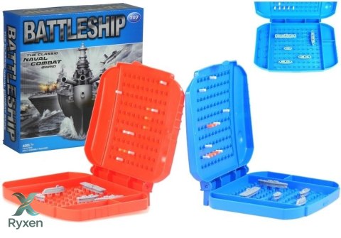 Strategiczna Gra w Statki Bitwa Morska 2 Walizki LEAN TOYS