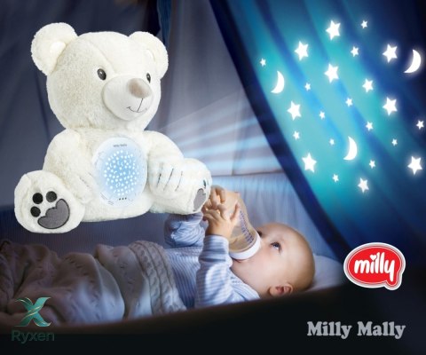 Zabawka pluszowa z projektorem milly bear MILLY MALLY