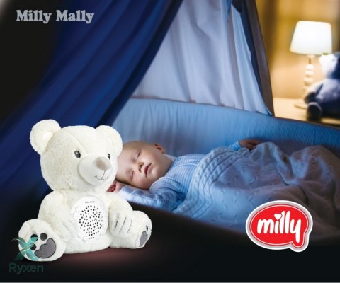 Zabawka pluszowa z projektorem milly bear MILLY MALLY