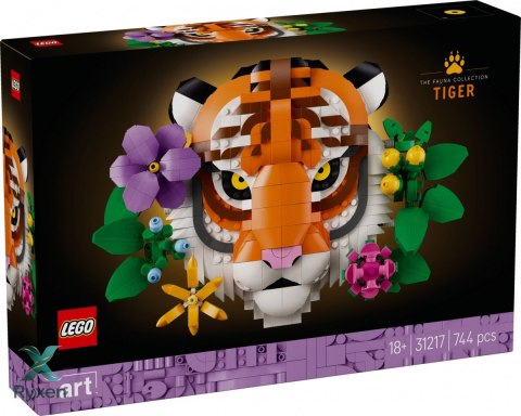 Klocki art 31217 kolekcja zwierząt - tygrys LEGO
