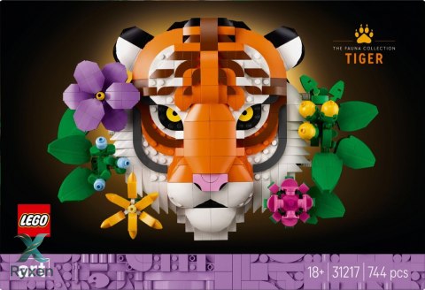 Klocki art 31217 kolekcja zwierząt - tygrys LEGO