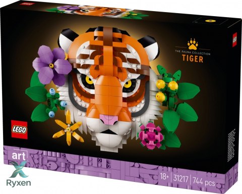 Klocki art 31217 kolekcja zwierząt - tygrys LEGO
