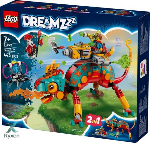 Klocki dreamzzz 71492 ognisty kameleon mateo LEGO