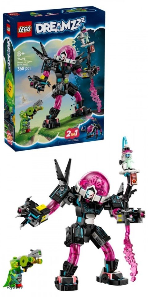 Klocki dreamzzz 71495 mateo kontra mech cybermózgowca LEGO