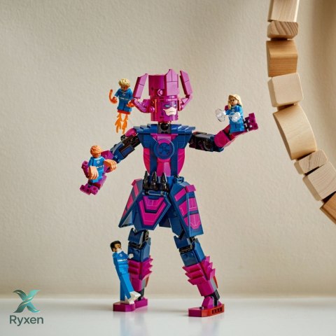 Klocki super heroes 76316 figurka fantastycznej czwórki kontra galactus LEGO
