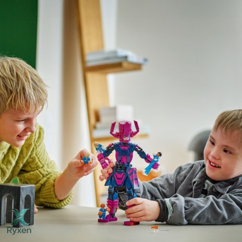 Klocki super heroes 76316 figurka fantastycznej czwórki kontra galactus LEGO