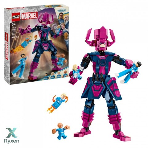 Klocki super heroes 76316 figurka fantastycznej czwórki kontra galactus LEGO