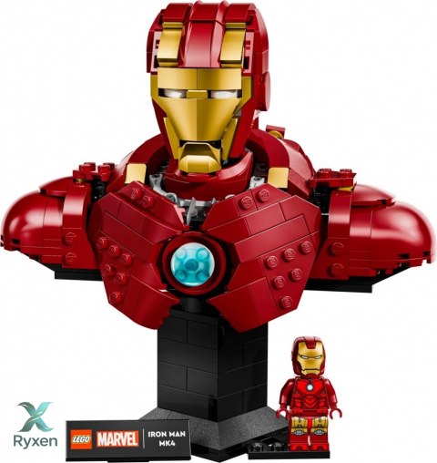 Klocki super heroes 76327 popiersie iron mana mk4 LEGO