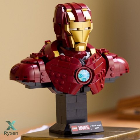 Klocki super heroes 76327 popiersie iron mana mk4 LEGO