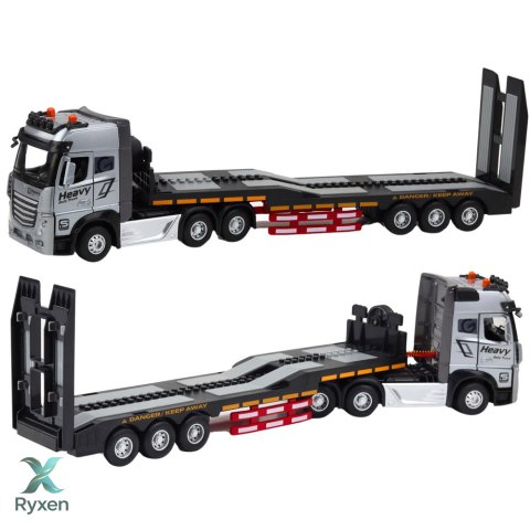 Laweta Z Koparką Zdalnie Sterowana RC Światła Dźwięki 1:24 LEAN TOYS