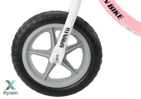 Rower Biegowy SPRINTO Rowerek Do Odpychania Różowy LEAN TRIKE