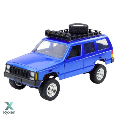 Samochód Terenowy MN78 Zdalnie Sterowany RC Napęd 4x4 Niebieski 1:12 LEAN TOYS