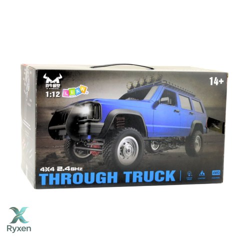 Samochód Terenowy MN78 Zdalnie Sterowany RC Napęd 4x4 Niebieski 1:12 LEAN TOYS