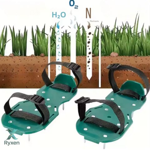Aerator Wertykulator Nakładki Na Buty Z Kolcami Do Trawy LEAN