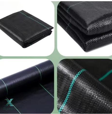 Agrotkanina Czarna 1100cm x 50m UV 135g Antychwastowa Agrowłóknina + Kotwy LEAN