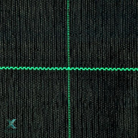 Agrotkanina Czarna 1100cm x 50m UV 135g Antychwastowa Agrowłóknina + Kotwy LEAN