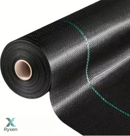 Agrotkanina Czarna 100 cm x50m UV 70g Antychwastowa Agrowłóknina + Kotwy LEAN
