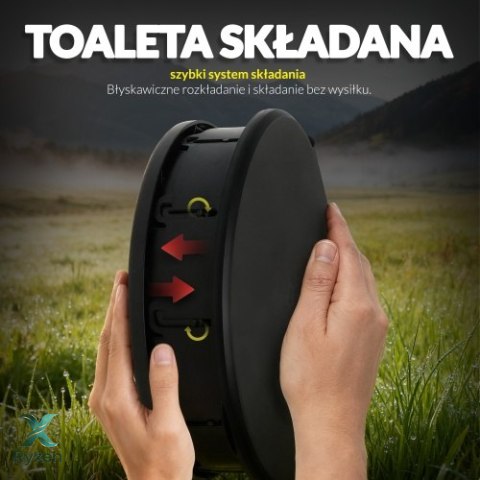CR 1041 Toaleta składana - przenośna |toaleta turystyczna | stołek turystyczny CAMRY
