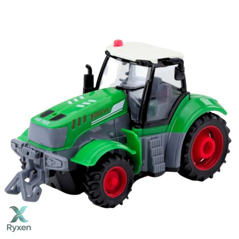 Ciągnik Traktor Rolniczy Zdalnie Sterowany RC Zielony 1:24 LEAN TOYS