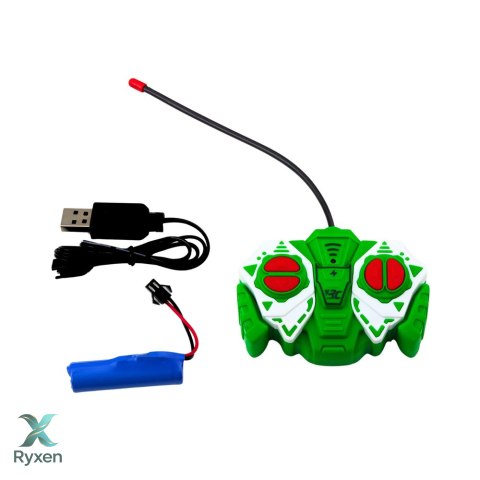 Ciągnik Traktor Rolniczy Zdalnie Sterowany RC Zielony 1:24 LEAN TOYS