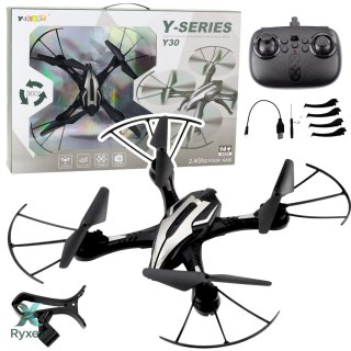 Dron Y30 Zdalnie Sterowany Światła LED Lekki Żyroskop Obrót 360° LEAN TOYS