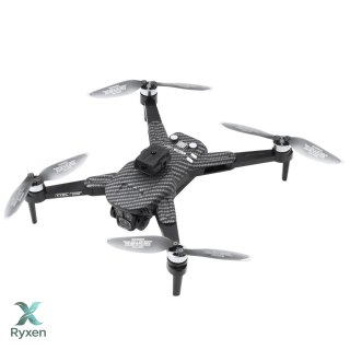 Dron Y329 Kamera HD WIFI Światła LED Aplikacja Czarny Karbonowy LEAN TOYS