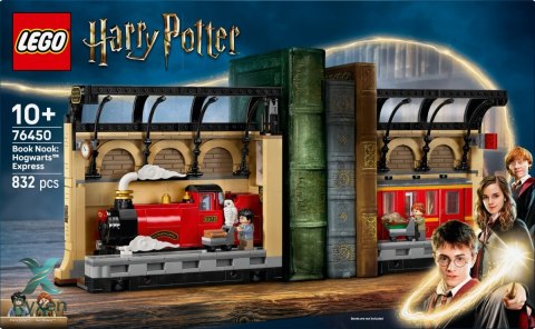Klocki harry potter 76450 book nook: ekspres do hogwartu LEGO