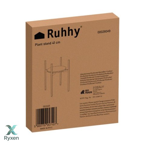 Kwietnik stojący 41 cm Ruhhy 26049 RUHHY