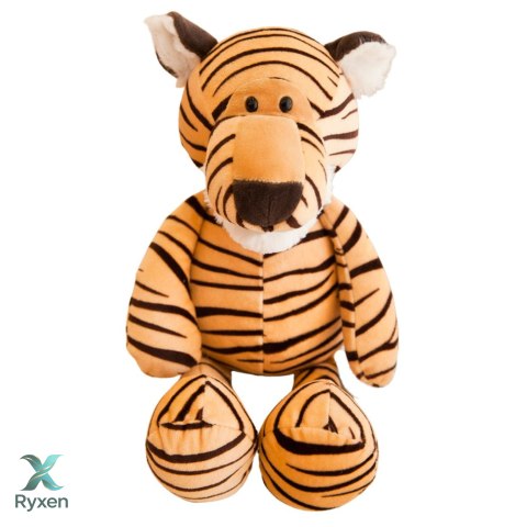 Pluszowa Maskotka Przytulanka Tygrys W Paski 25cm LEAN TOYS