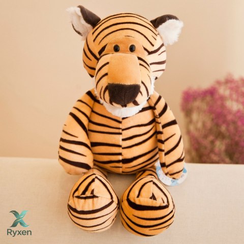 Pluszowa Maskotka Przytulanka Tygrys W Paski 25cm LEAN TOYS