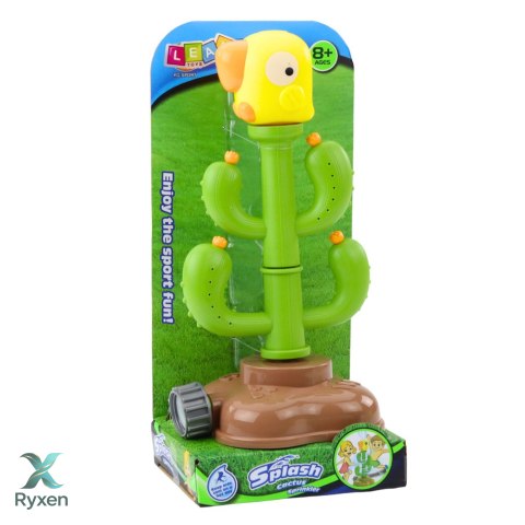 Zabawka Wodna Kaktus Z Papugą Obracający się 360° Zielony LEAN TOYS