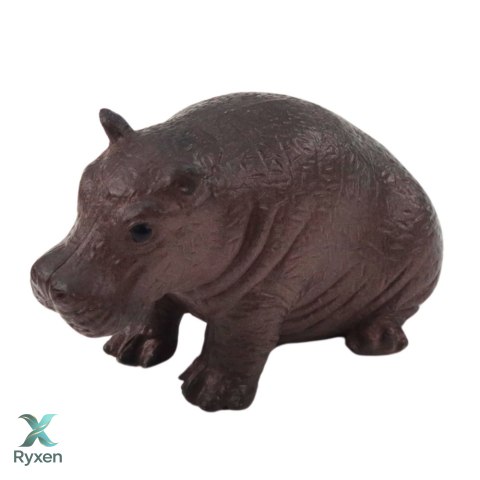 Zestaw Mini Figurki Dzikie Zwierzęta Szympans Żyrafa 6-9cm 4szt LEAN TOYS