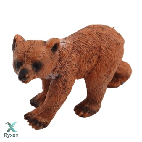 Zestaw Mini Figurki Dzikie Zwierzęta Szympans Żyrafa 6-9cm 4szt LEAN TOYS