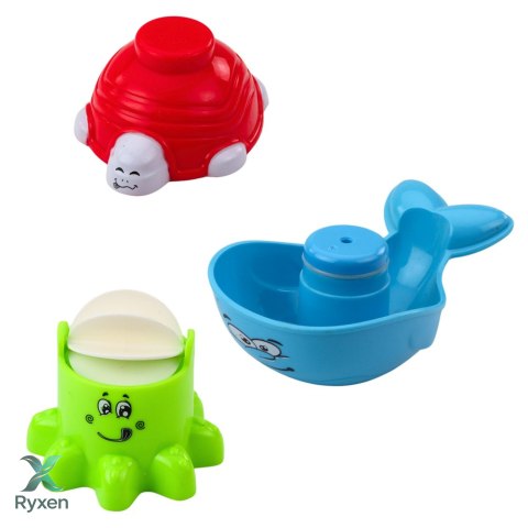 Zestaw Zabawka Interaktywna Do Kąpieli Fontanna Zwierzątka Kubeczki LEAN TOYS
