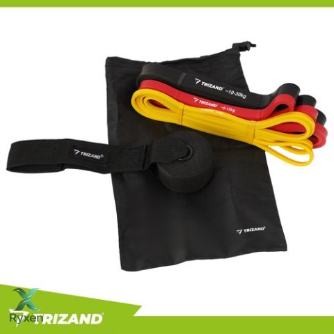 Zestaw gum do ćwiczeń - 3szt. Trizand 25879 TRIZAND