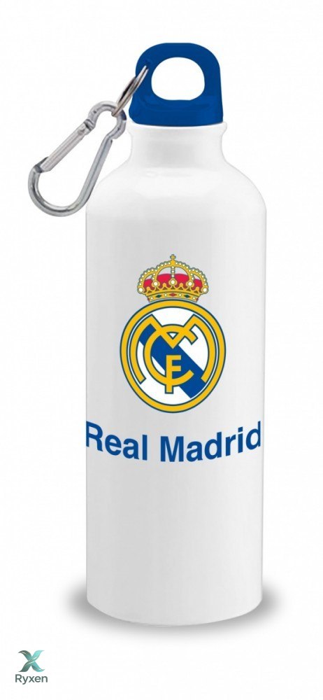 Bidon 500 ml aluminium real madryt KIDS EUROSWAN