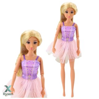 Lalka Anlily Baletnica W Sukience Ruchome Kończyny Akcesoria LEAN TOYS