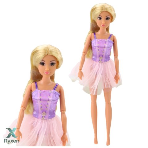 Lalka Anlily Baletnica W Sukience Ruchome Kończyny Akcesoria LEAN TOYS
