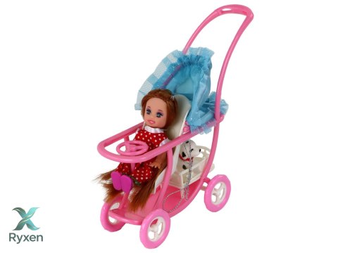 Lalka Lucy W Ciąży Zestaw Akcesoria XXL LEAN TOYS