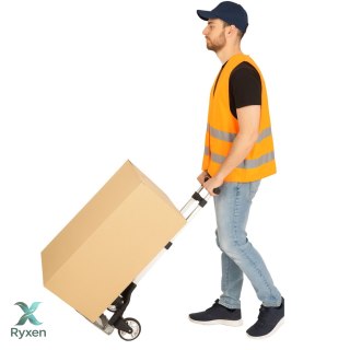 Lekki Wózek Transportowy Magazynowy Składany Aluminiowy 70kg LEAN