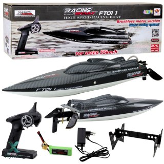 Łódź Motorówka FT011 Zdalnie Sterowana RC Bezszczotkowa 55km/h LEAN TOYS