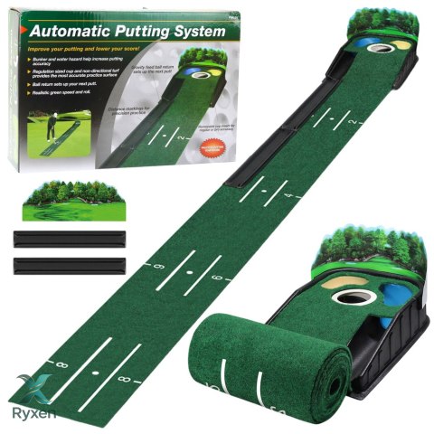 Mata Treningowa Z Filcu Do Gry W Golfa Odległości 3 Dołki 175cm LEAN TOYS