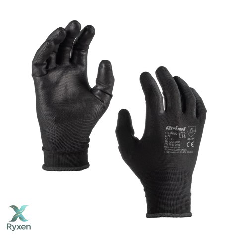 Rękawice robocze poliuretanowe CS-P002 r.10 XL (10kpl.) Rebel
