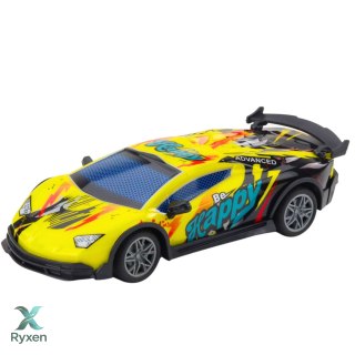 Samochód Sportowy Zdalnie Sterowany RC Światła LED Żółty 1:22 LEAN TOYS
