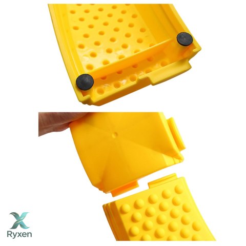 Ścieżka Sensoryczna Deski Równoważne 16 Desek Łączenia Antypoślizgi LEAN TOYS