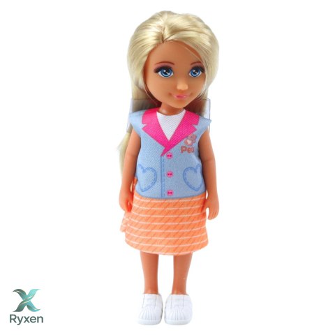Zestaw Mini Laleczka Weterynarz Pies Kot Akcesoria Do Leczenia LEAN TOYS